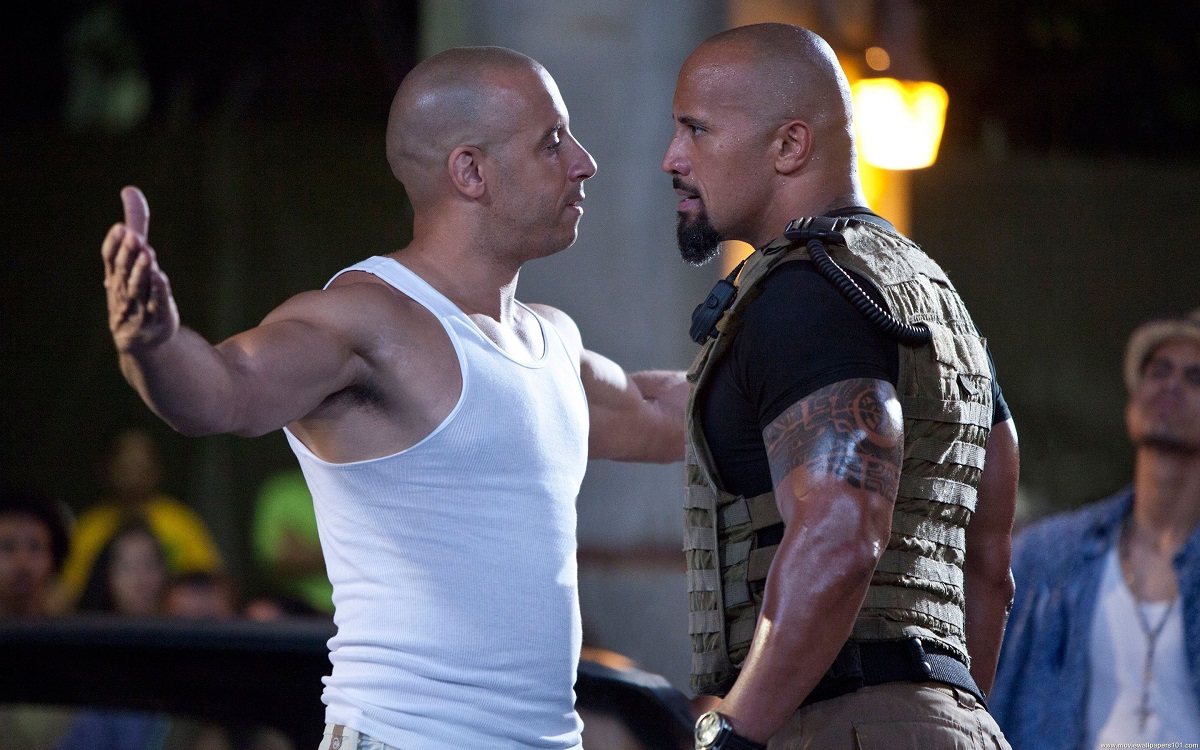 Treta de Titãs: The Rock expõe desavenças com Vin Diesel nos bastidores
